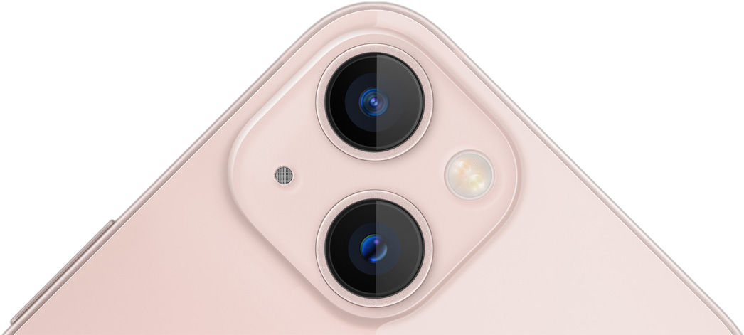 iPhone 13 mini - Objektivy